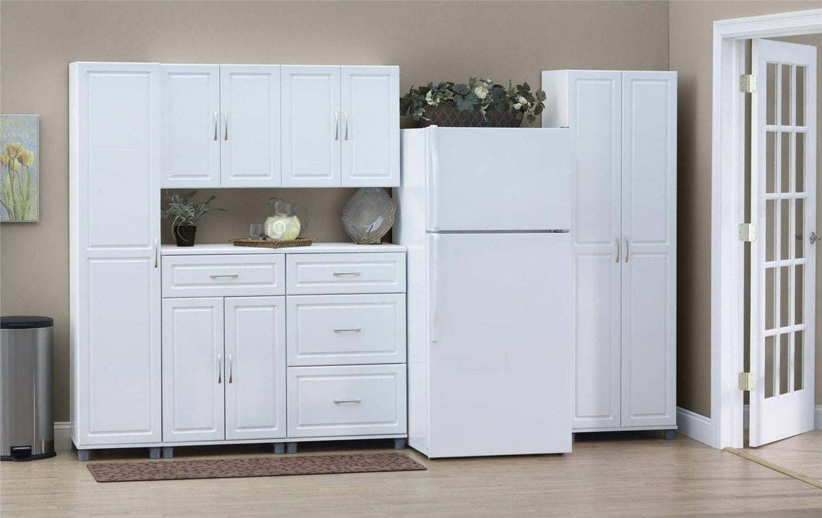 White Stipple Wall Cabinet X852