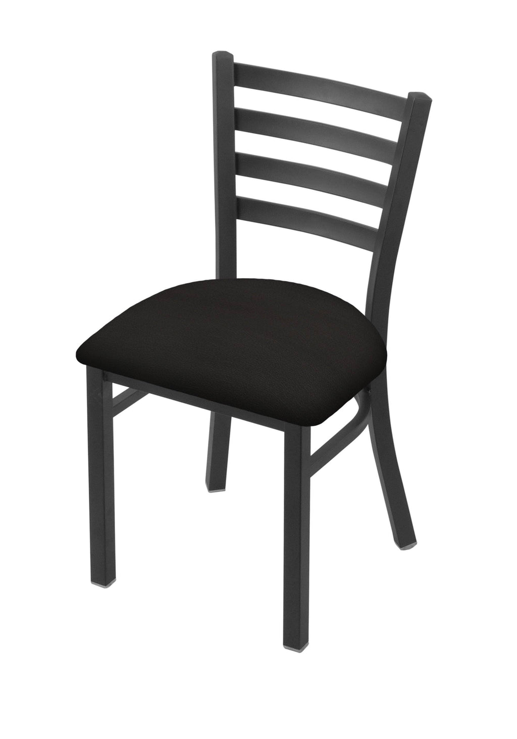 Pewter Finish Iron Seat Chair U62232
