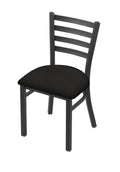 Pewter Finish Iron Seat Chair U62232