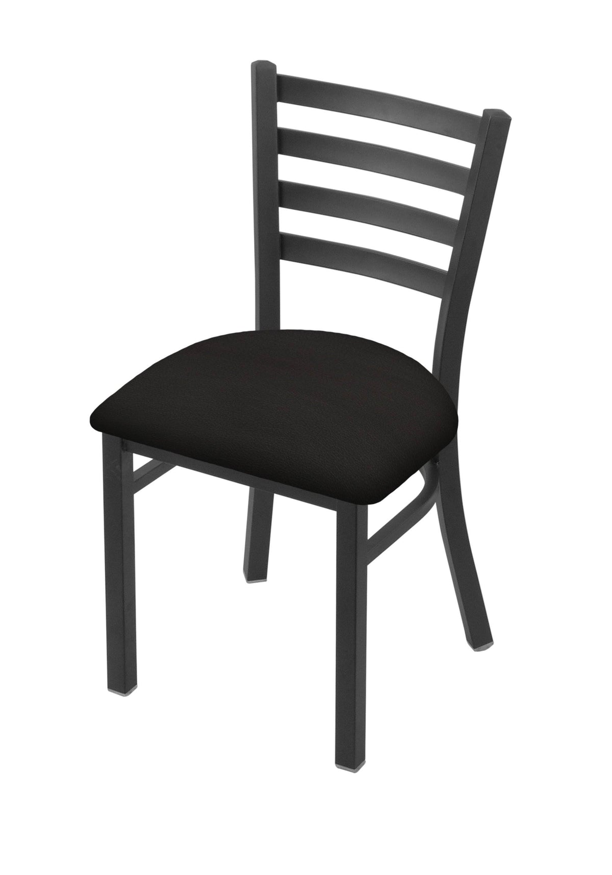Pewter Finish Iron Seat Chair U62232