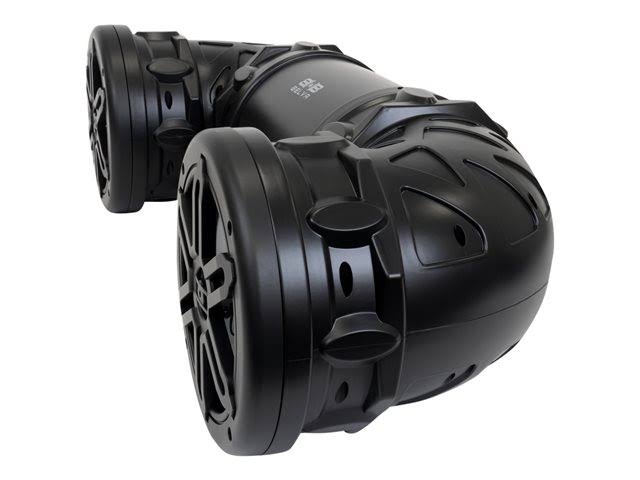 600 Watt Bluetooth Dual 8-Inch Sound System with LED Lights and Remote J3256