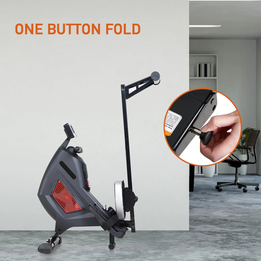 Folding Magnetic Air Rowing Machine W913