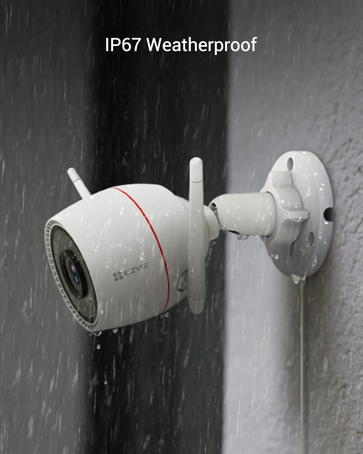 2K WiFi Security Camera with Color Night Vision and Two-Way Audio Y776616