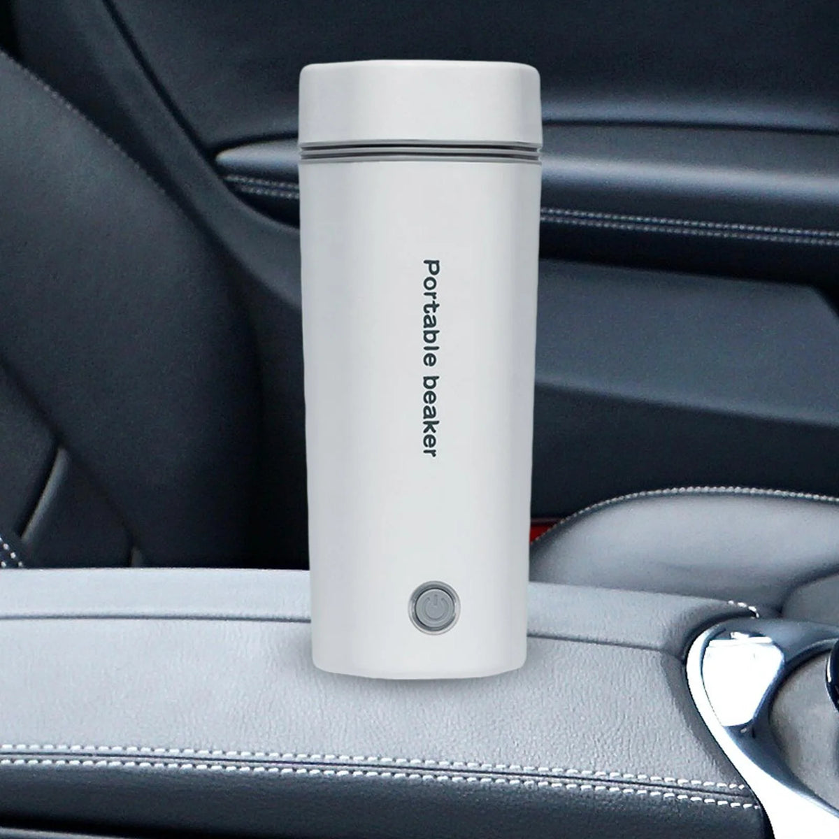 400ml 12V White Car Heating Cup Q466459