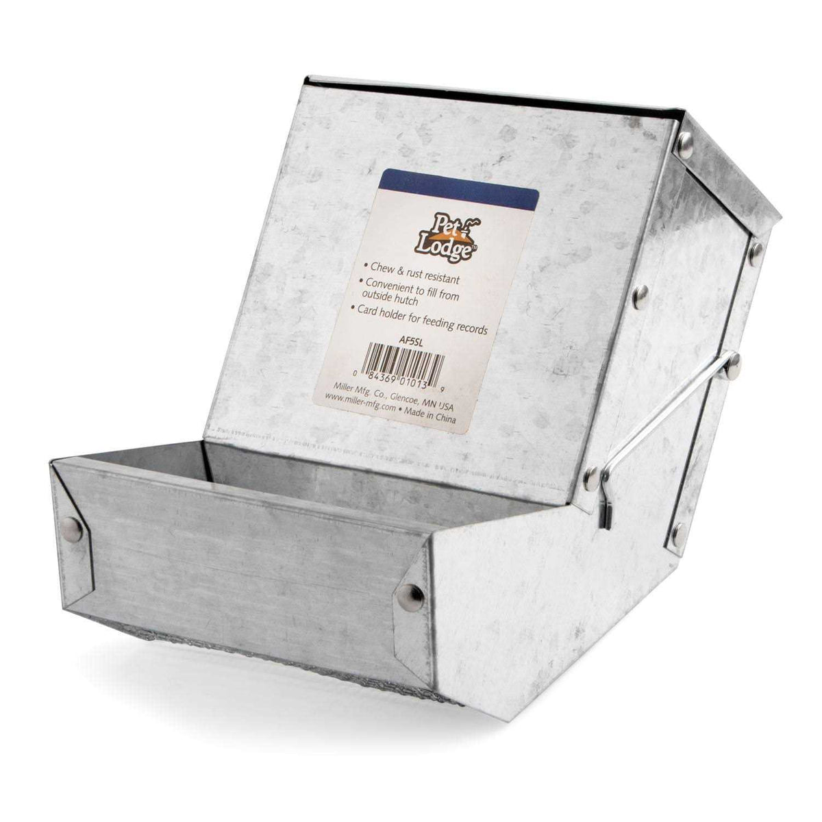 Pet Feeder with Sifter Bottom & Lid Y40011