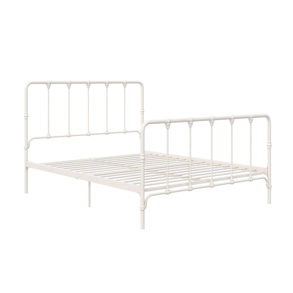 King Gray Metal Bed W33615