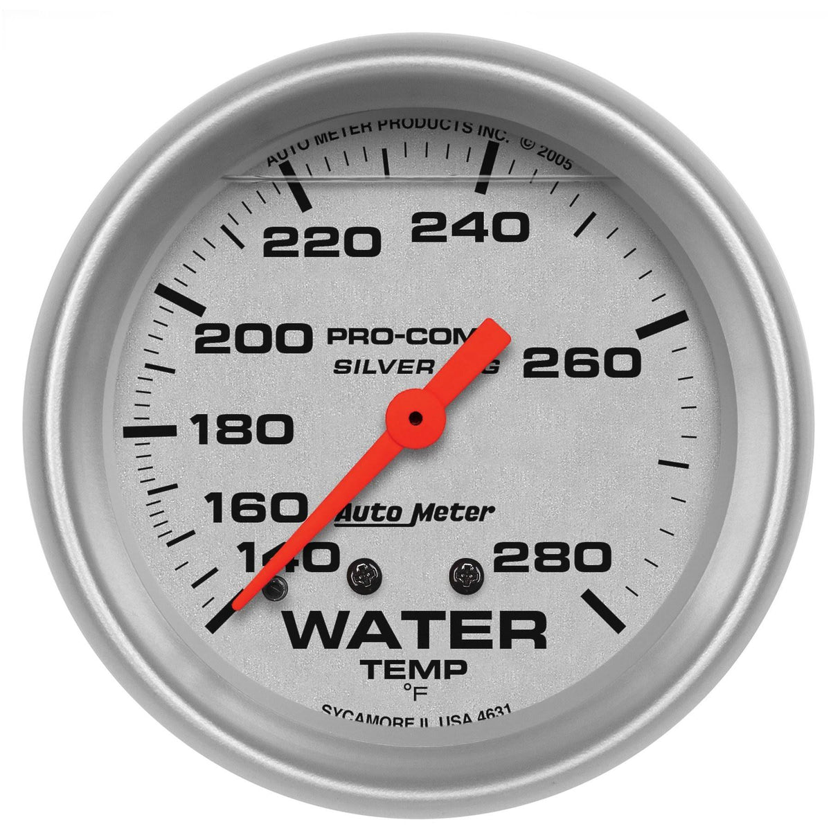 Silver Water Temperature Gauge G38890