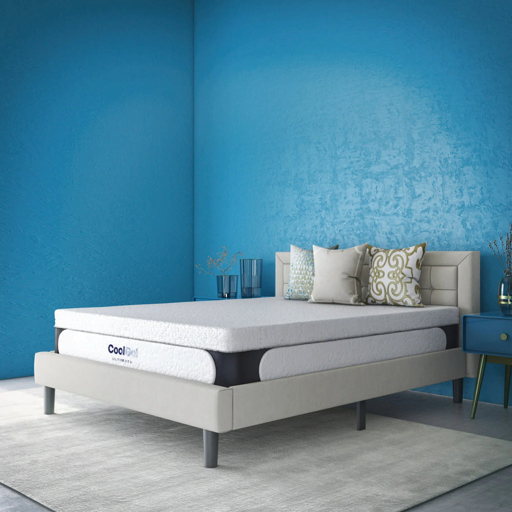 14 Gel Memory Foam Mattress with Pillow, Full U219
