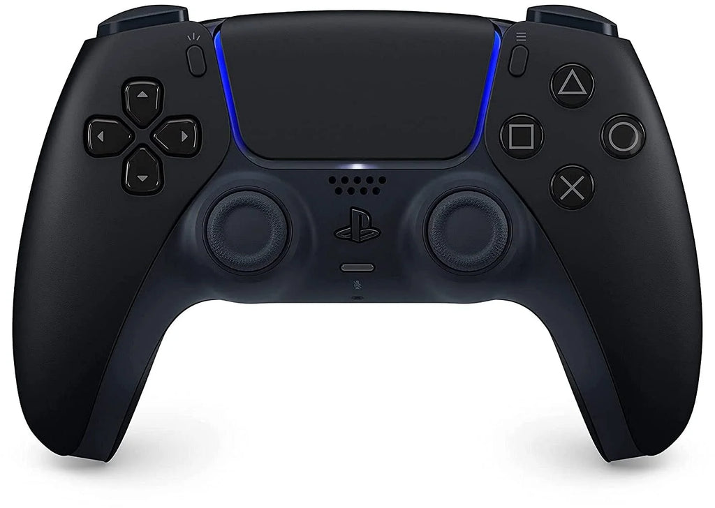 Playstation 5 Disc Version with Midnight Black Extra Controller and Microfiber Cleaning Cloth Bundle H9230