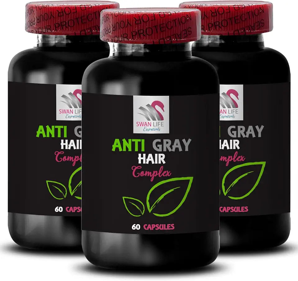 Gray Hair Supplement 180 Capsules U522