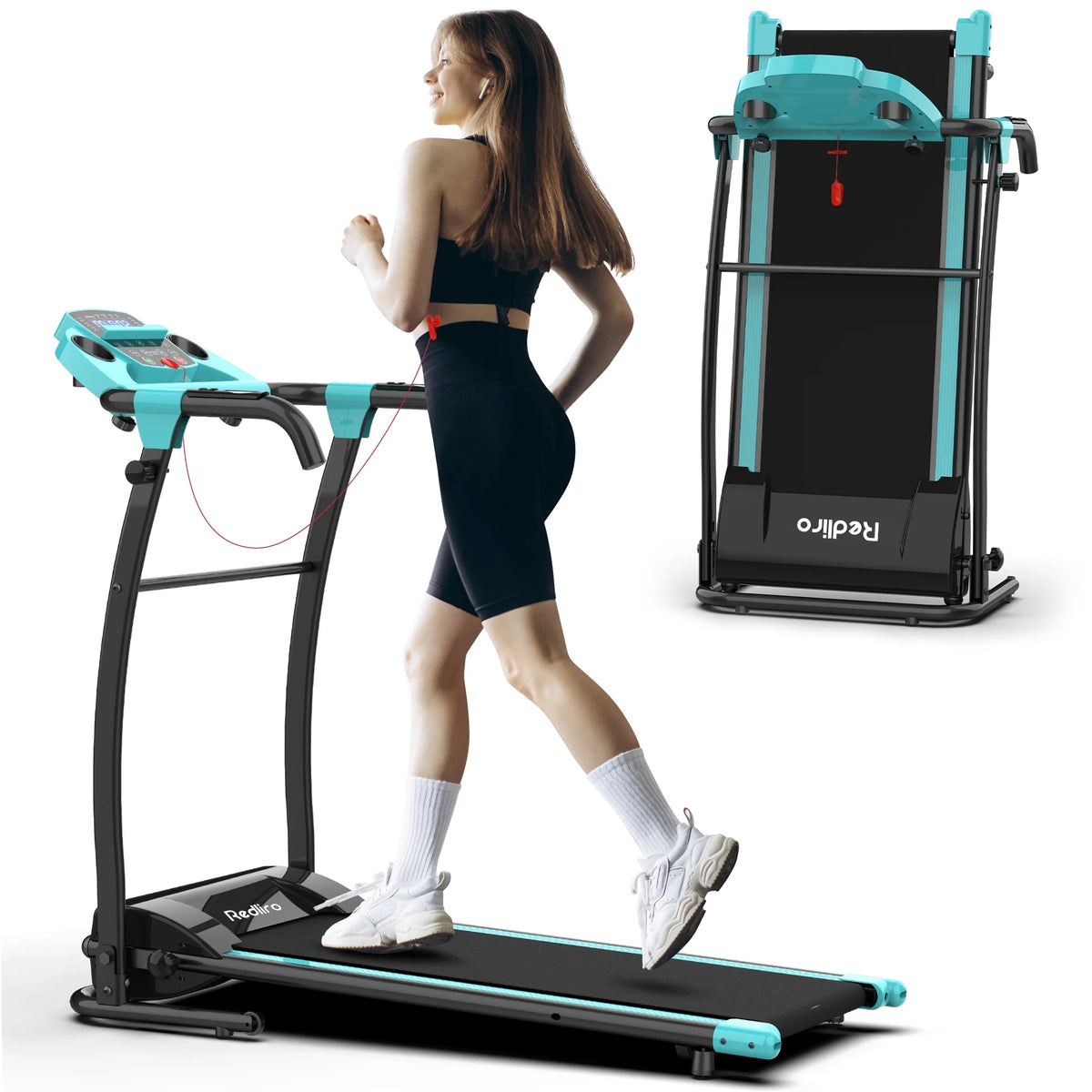 Portable Folding Treadmill Incline Electric Walking Running Machine G5175