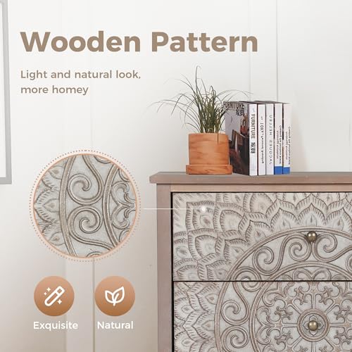 3 Drawer Dresser Set of 2 L62153