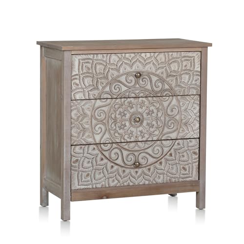 3 Drawer Dresser Set of 2 L62153