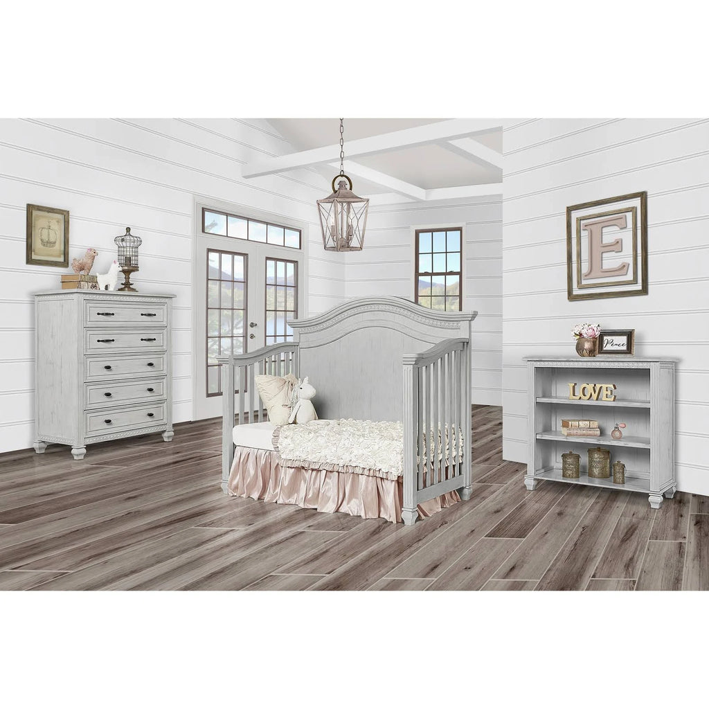 Antique Grey Mist Mini Hutch Bookcase H834