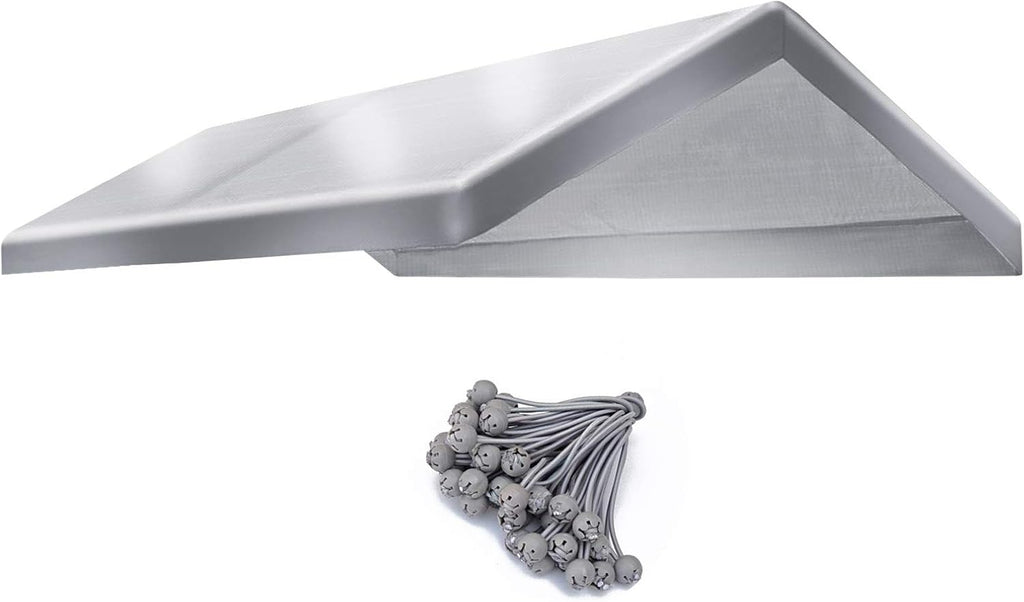 12x20 White Replacement Canopy Roof Cover F686239