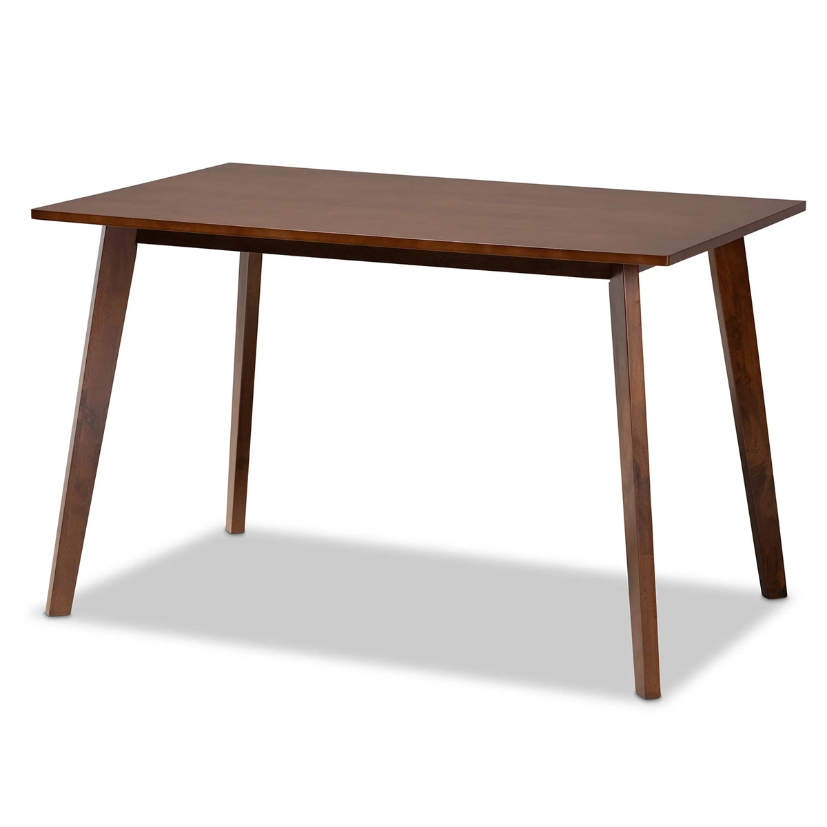Walnut Brown Rectangular Wood Dining Table W659585