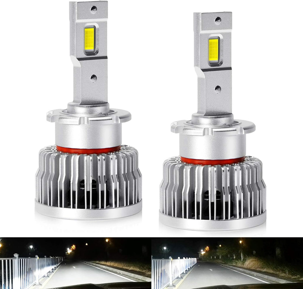 D1S LED Headlight Bulbs Conversion Kit, 8600LM 6000K 70W T340831
