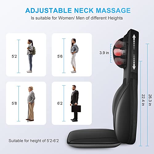 Shiatsu Back Massager with Heat L10132