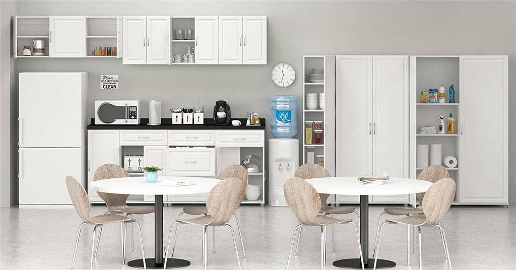 White Stipple Wall Cabinet X852