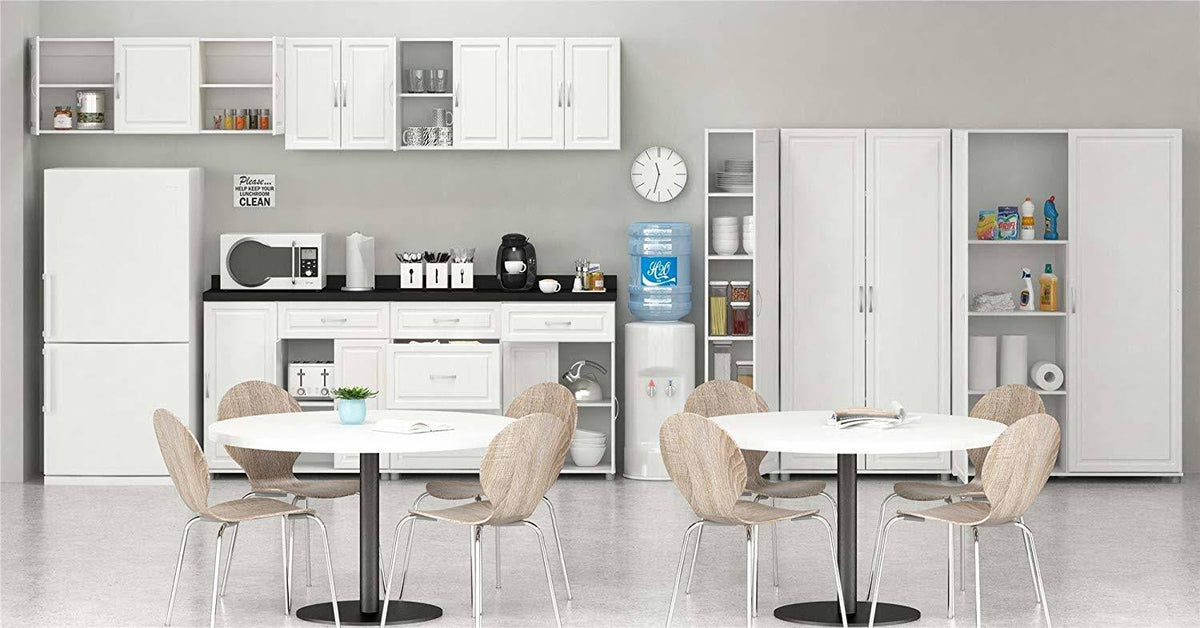 White Stipple Wall Cabinet X852