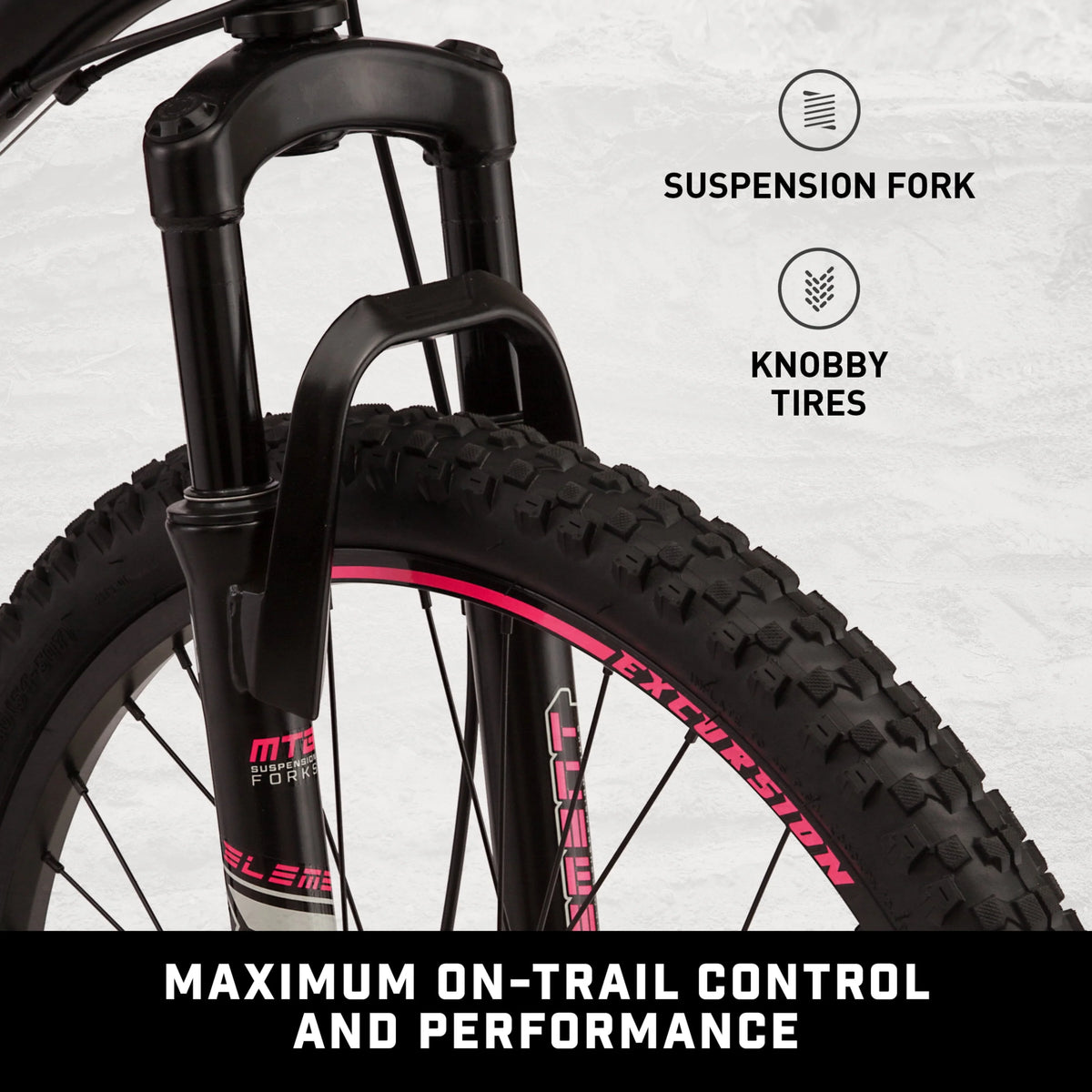 Black 24-in. 21 Speeds Mountain Bike E102777