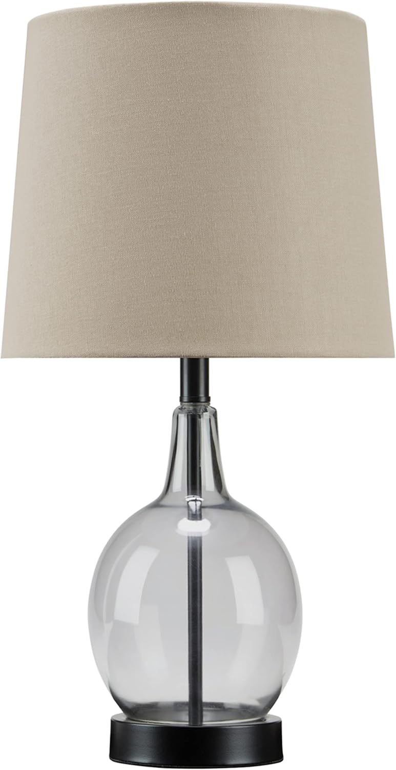 Clear Glass Table Lamp G322022