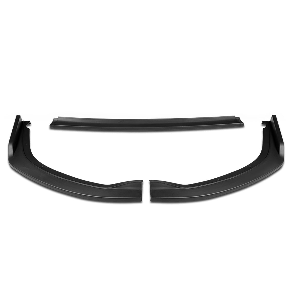 Matte Black Finish Car Front Bumper Lip Guard Body Kit G736