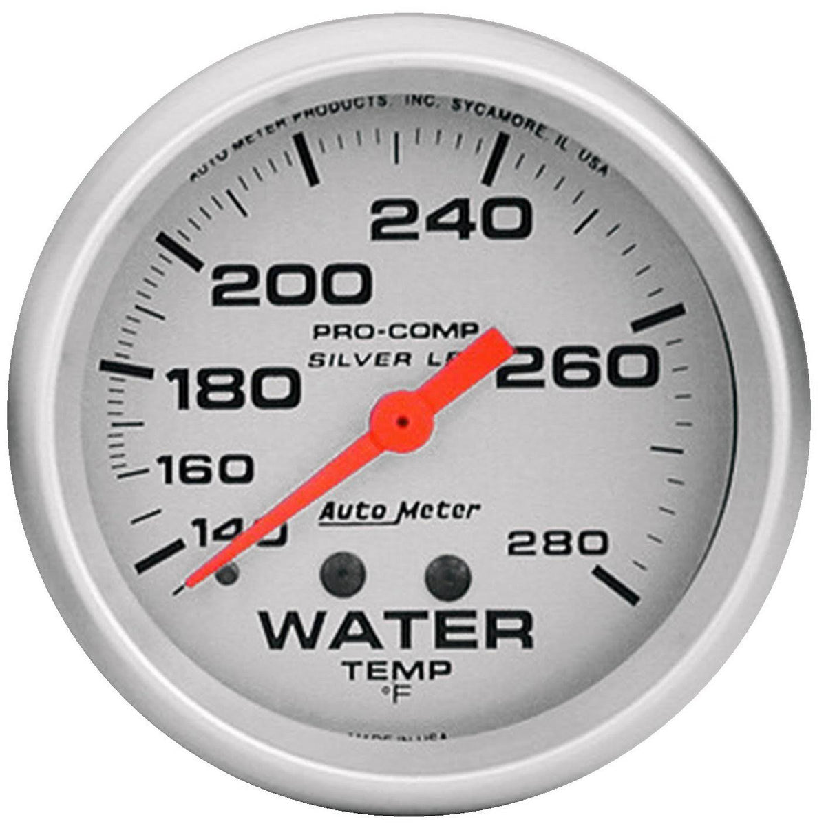 Silver Water Temperature Gauge G38890