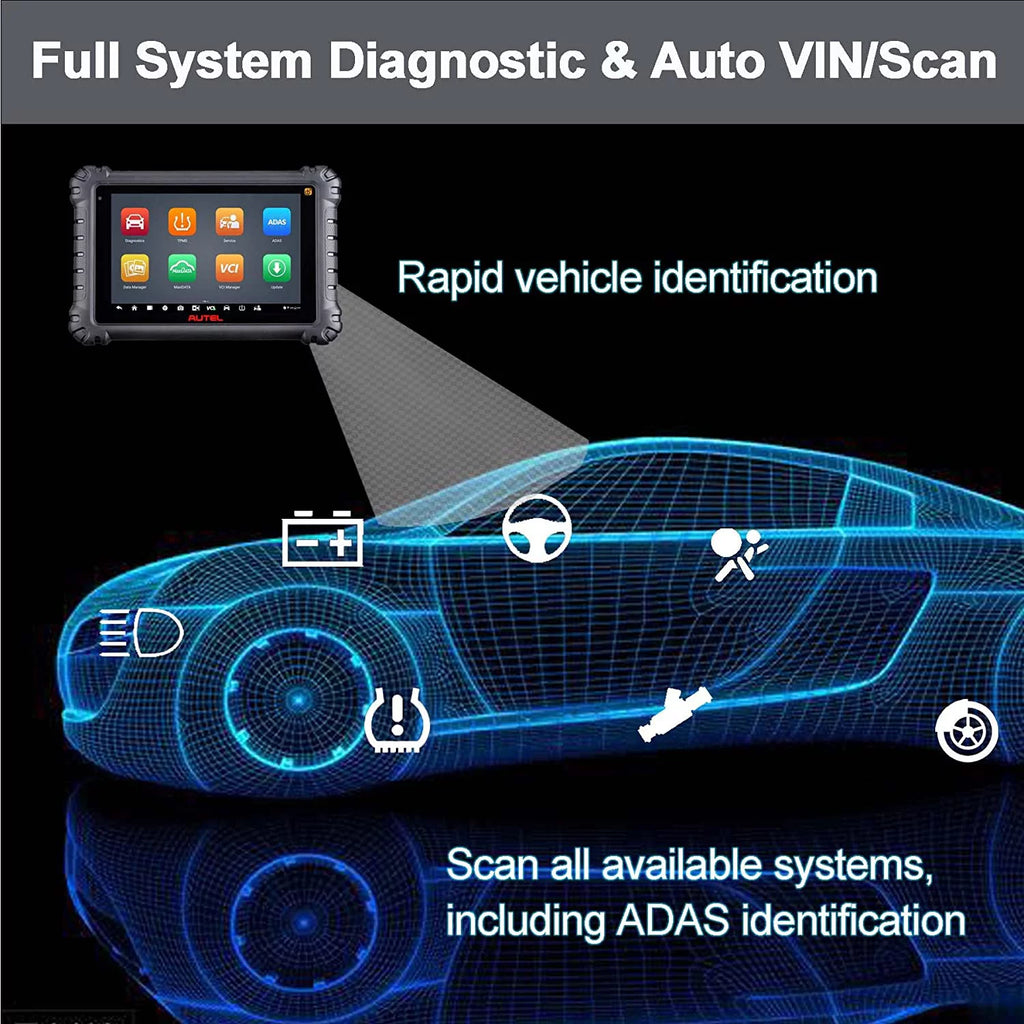 2022 Full System Diagnostic Tool OBD2 Scanner F6561