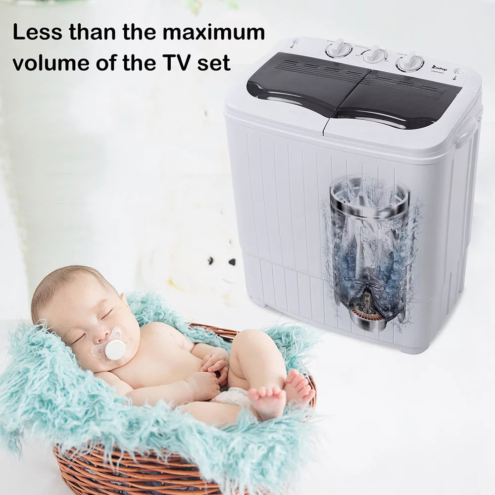 Portable Compact Semi-automatic Washing Machine X505