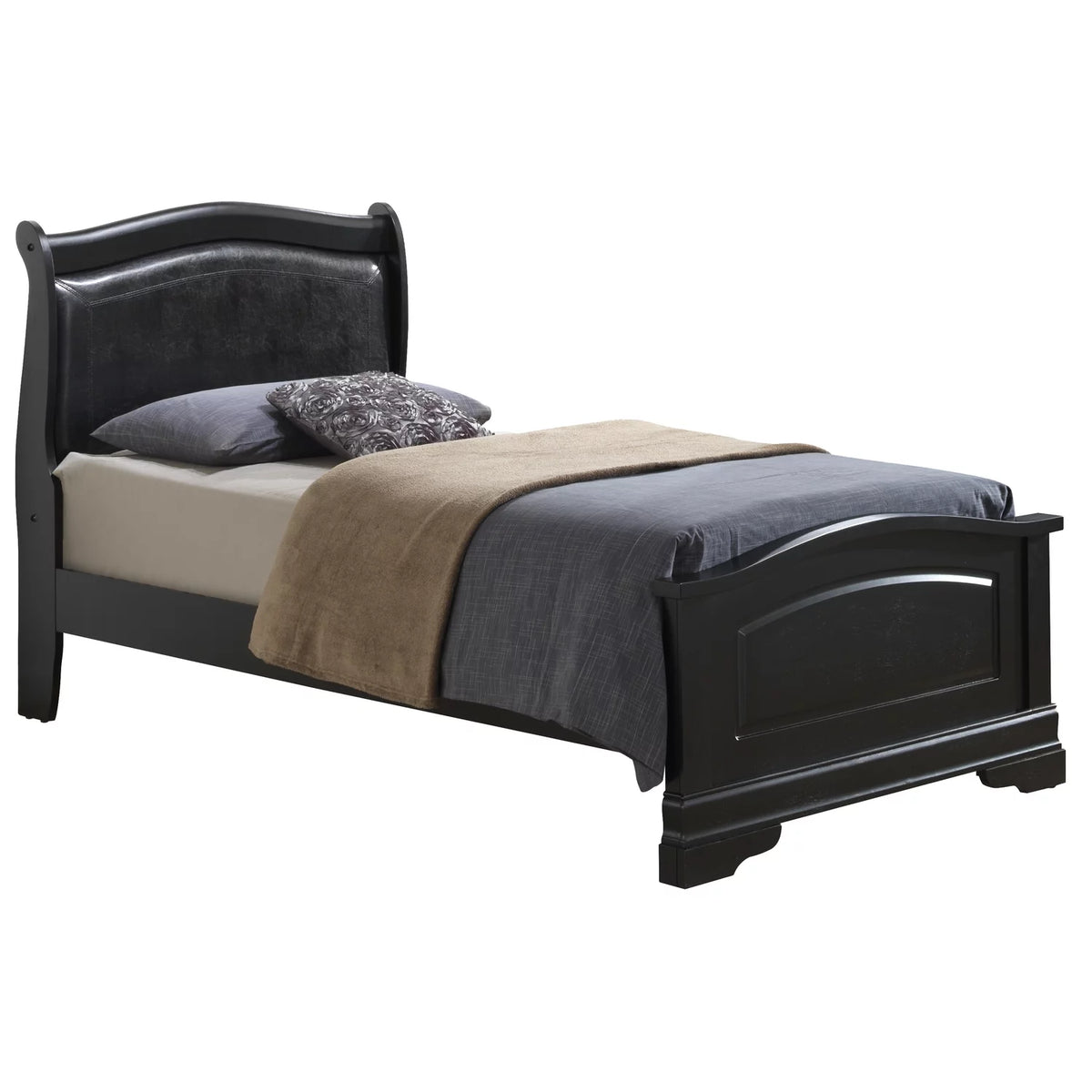 Black Twin Bed Y4062