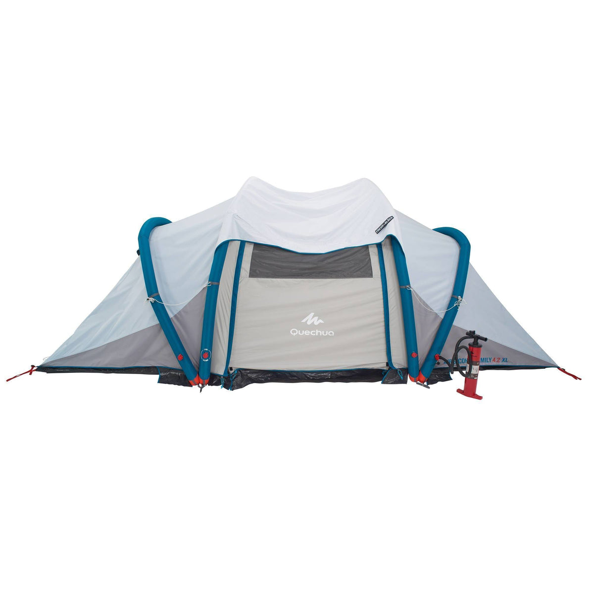 4.2 Inflatable Camping Tent, 4 Person, Black H90922