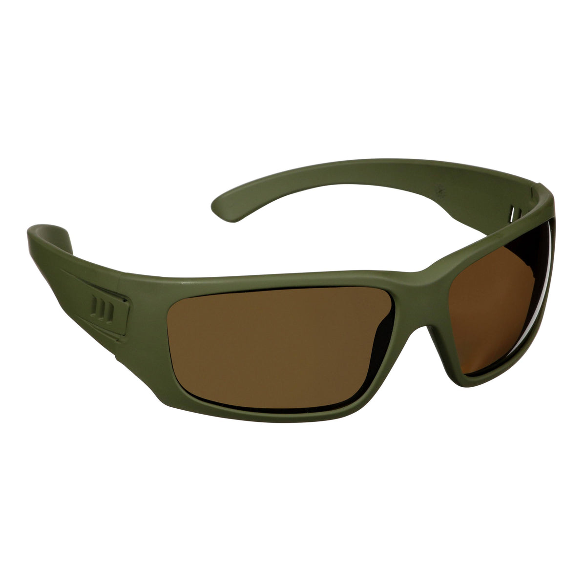 Green Frame Brown Polarized Lens Anti-Fog Coating Safety Glasses K272183