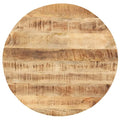 Solid Reclaimed Wood Round Table Top 15.7" N774