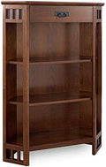 3 Shelf Corner Bookcase in Mission Oak C679