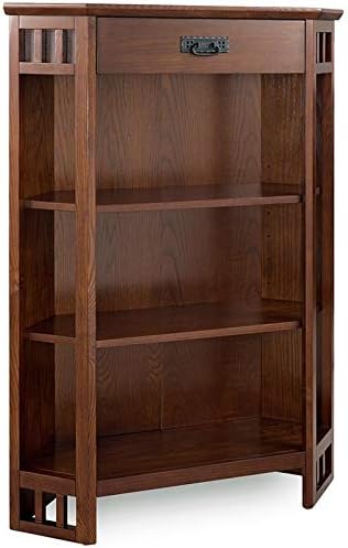 3 Shelf Corner Bookcase in Mission Oak C679