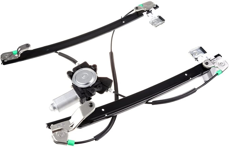 Front Left Power Window Motor and Regulator Assembly Pack of 2 K946967