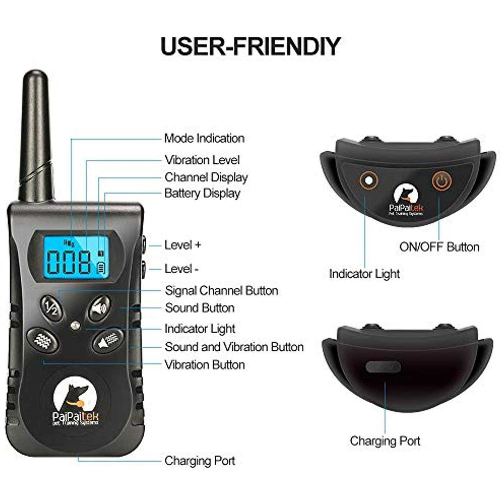 Dog Training Collar with Remote P7520