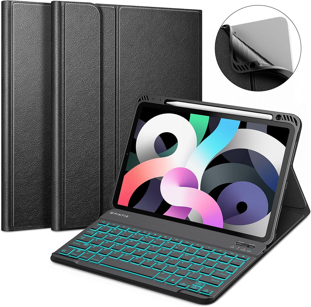 Keyboard Case for iPad Air 10.9 Inch with Pencil Holder Z9707