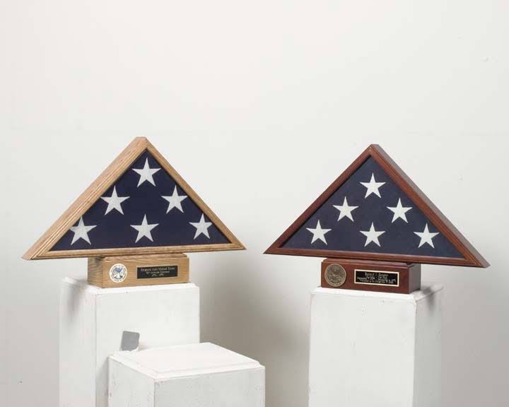 Flag and Pedestal Case A467