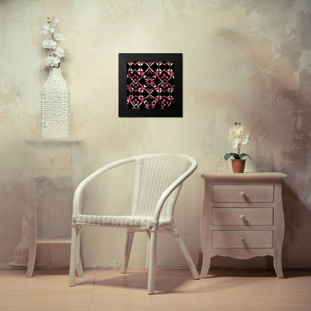 Black Modern Framed Museum Art Print A82065
