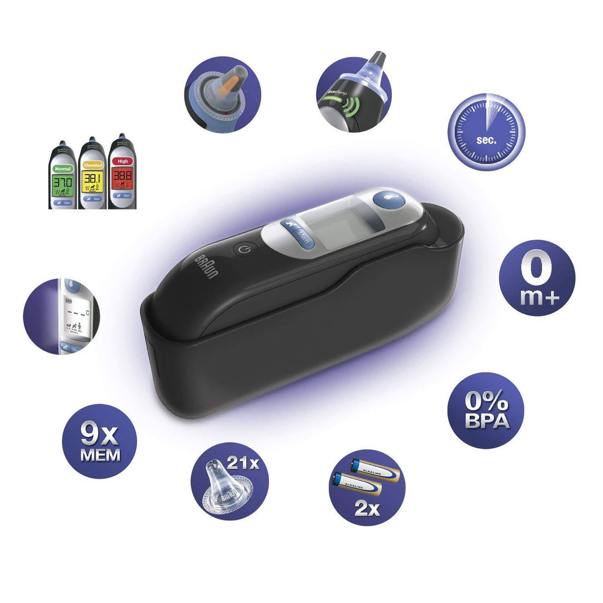 Black Ear Thermometer Z96044
