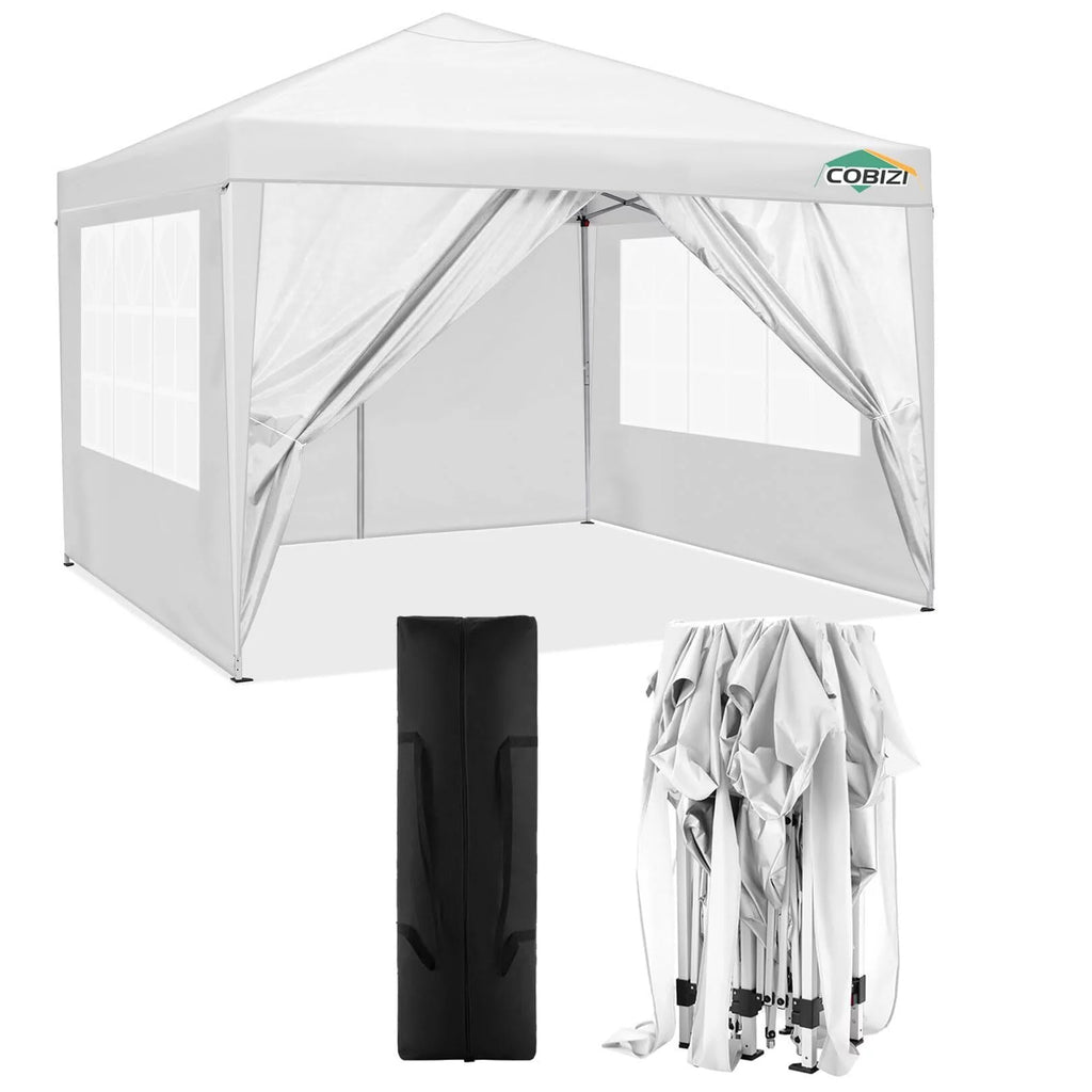 10x20 Pop up Canopy Tent with 6 Removable Sidewalls R961