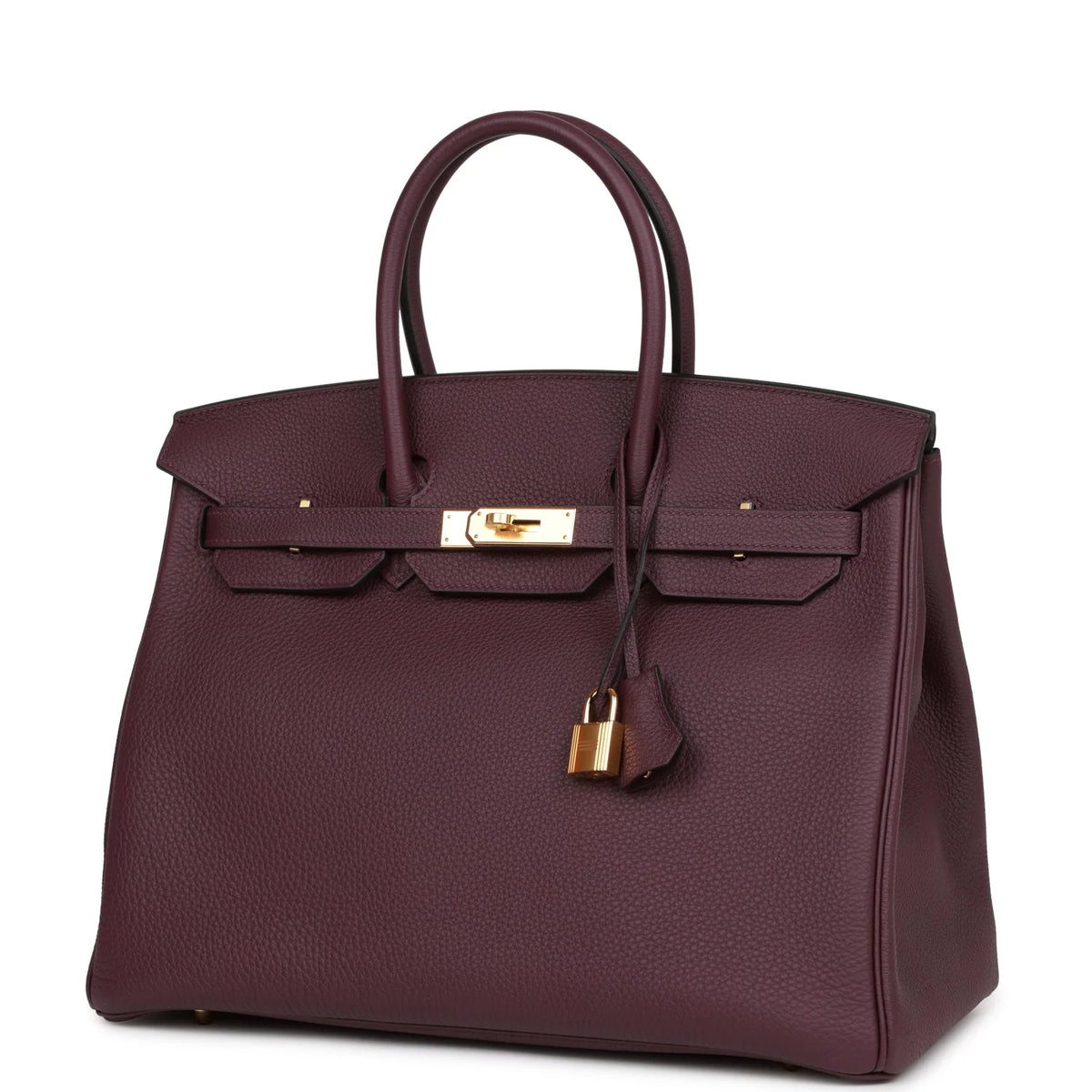 Cassis Togo Leather Handbag Z10355