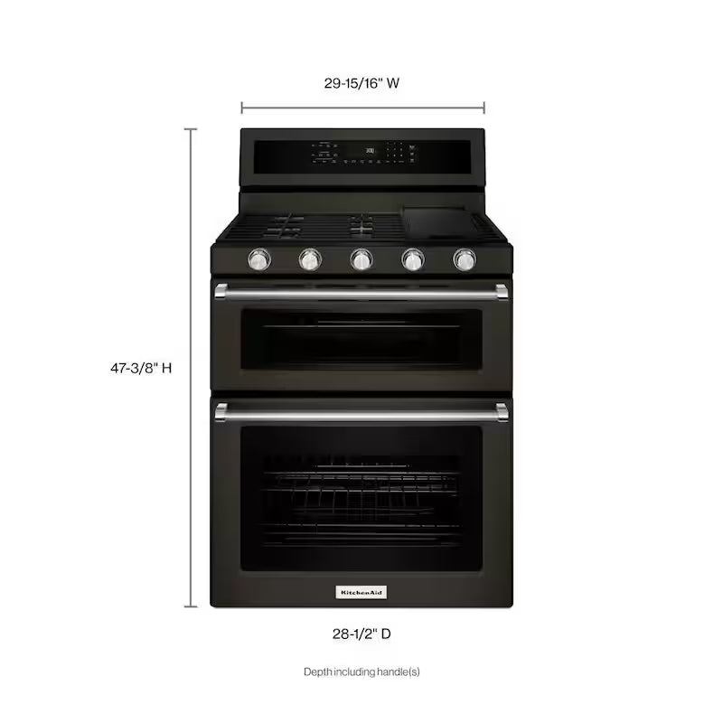 6.0 cu. ft. Double Oven Gas Range with Convection Oven G84992