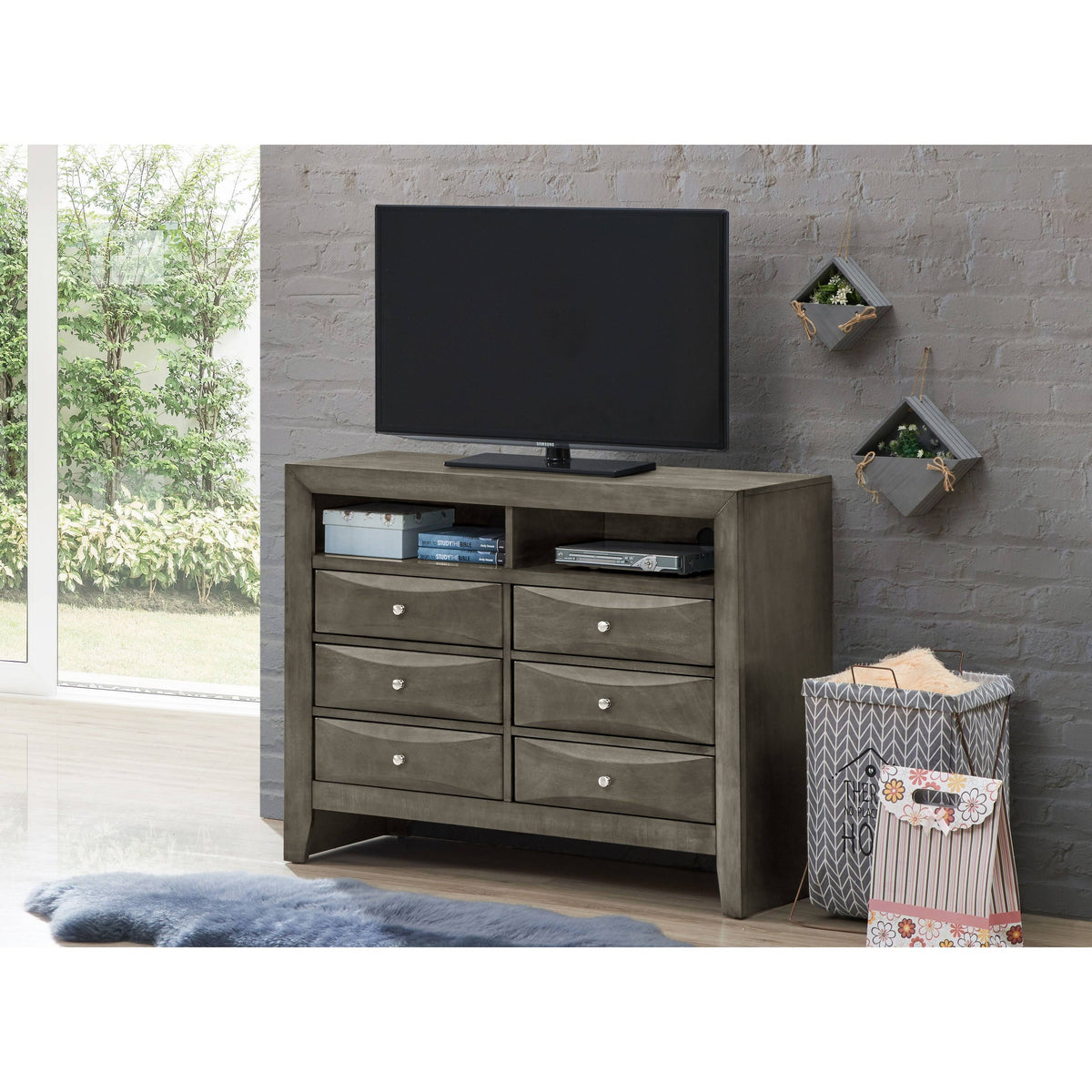 Gray Media Chest D492742