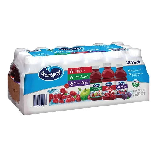 Ocean Spray Juice Drink Variety Pack (10oz / 18pk) R15949