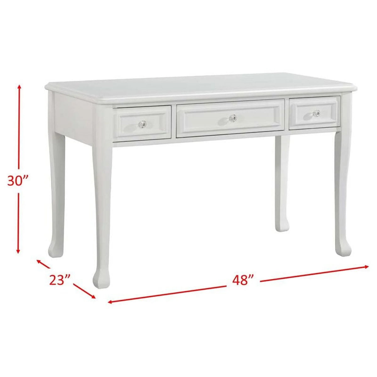White Wood Writing Desk G5243