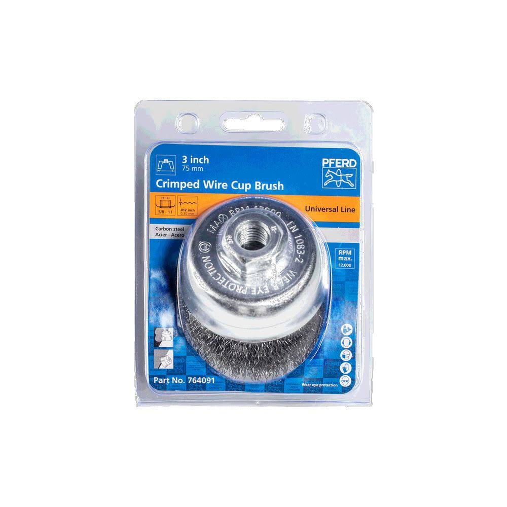 Crimped Cup Brush CS Wire 5/8-11 P30621