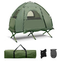 1-Person 5-in-1 Tent Cot with Air Mattress, Sleeping Bag, Carrying Bag K656860